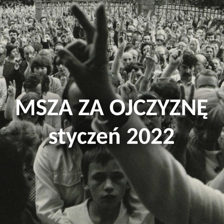 Homilia ks. Marcina Brzezińskiego wygłoszona podczas Mszy za Ojczyznę 30 stycznia 2022