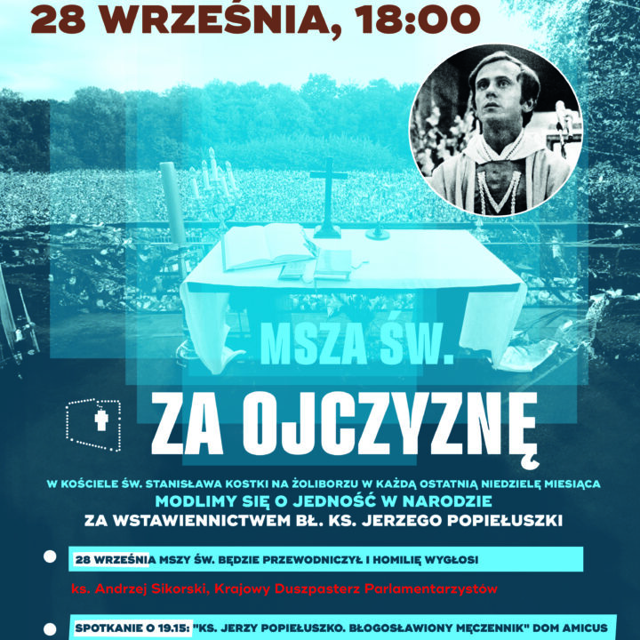 Msza za Ojczyznę 28 września